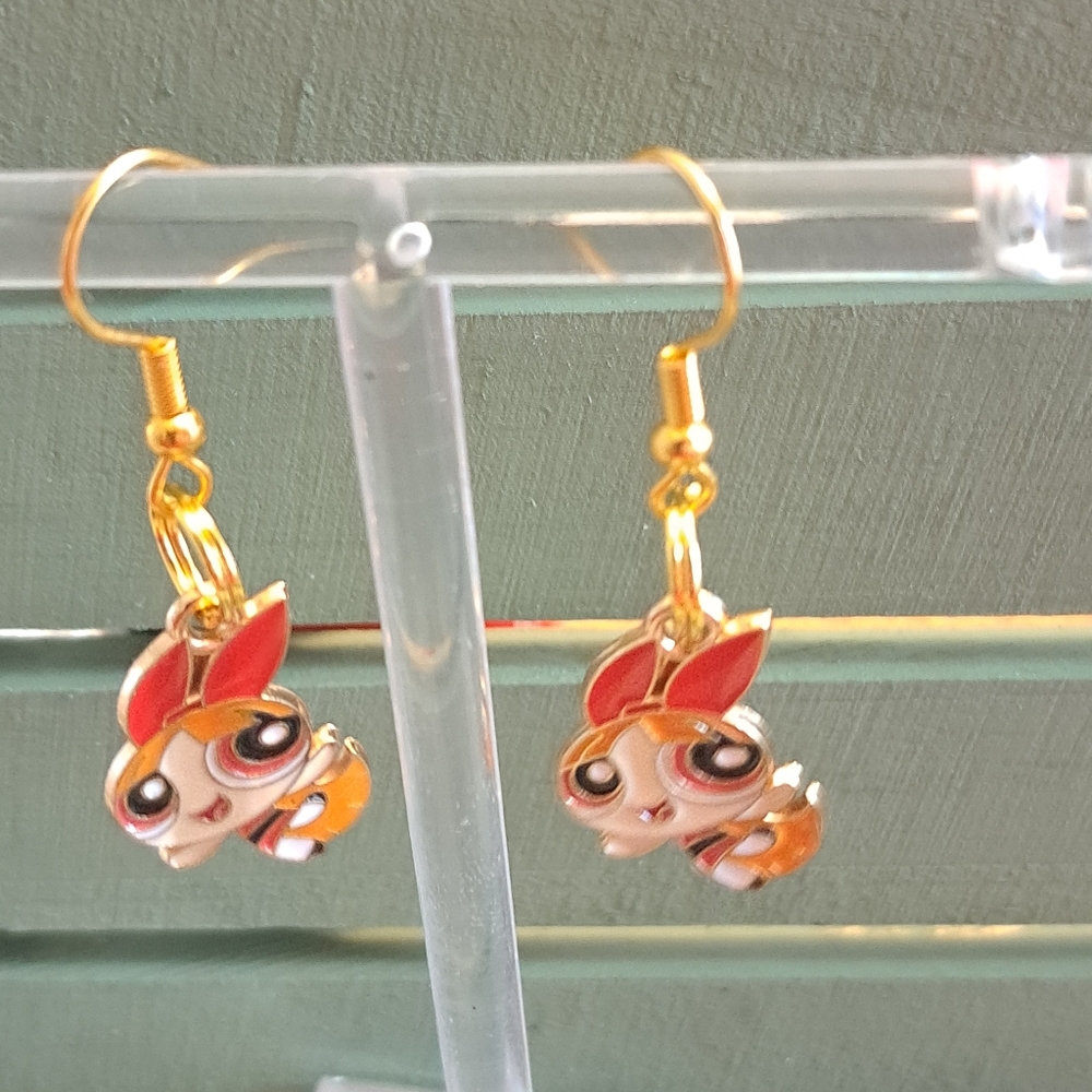 Red head Girl Earrings